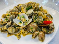 姜葱炒花甲-皓景海鲜·地标美食(双月湾店)