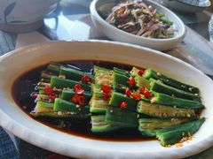 捞拌秋葵-洱海人家餐厅(仙足岛店)