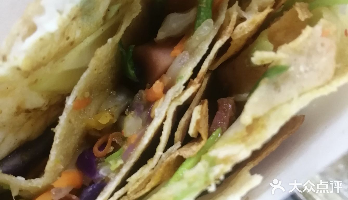 煎饼美味不设防~煎饼恋上菜，是我最爱