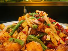 干锅排骨虾-嘎嘎鸭脑壳(蜀汉路店)