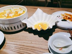蟹粉嫩豆腐-日出青木·杭帮菜名店