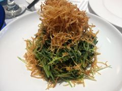 巧拌豆苗-四季民福烤鸭店(王府井灯市口店)