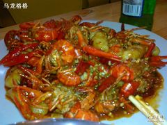 龙虾年糕-百味手拨龙虾馆(愚园路店)