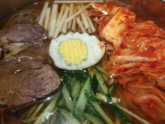 -明洞阿姨·韩式酱蟹烤肉·创意料理(三元桥店)