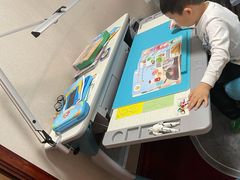 -康朴乐儿童学习桌椅(蓝色港湾店)