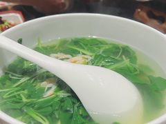 上汤鸡毛菜-四季民福烤鸭店(前门廊房二条店)