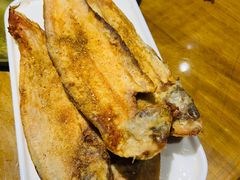 干炸舌头鱼-四合院海鲜小厨(旱西关店)