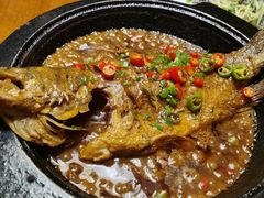 铁锅臭桂鱼-老江南春·中国龙菜(衡山路店)