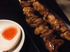 烤鸡肉串-日本料理神拉面