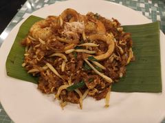海鲜鸭蛋炒裸条-小槟城美食馆