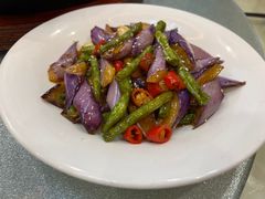 长豆角烧茄子-阿西叶滩羊馆(交大店)