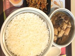 香菇鸡腿饭+红油菌菇-真功夫(宝丰店)