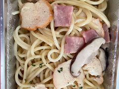 奶油芝士菌菇培根意面-必胜客(东大桥店)