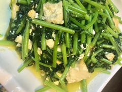 菊花菜炒豆腐-走马楼饭庄(慈城古县城店)