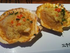 烤扇贝-三个蒙古大叔羊肉串(大宁店)