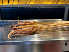 烤鱿鱼须-嫩羊羊·延边烤串·朝鲜族美食(张家港美食街店)