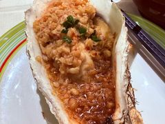 蒜蓉乳山生蚝-开海·红岛海鲜虾水饺(石老人店)