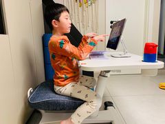 -康朴乐儿童学习桌椅(蓝色港湾店)