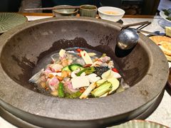 青椒紫苏锅-鲜潭蒸汽石锅鱼(五道口购物中心店)