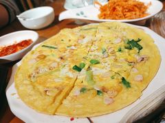 海鲜葱饼-长寿参鸡汤(朝韩风情街店)