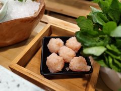 手打鲜虾滑-烹然四季椰子鸡火锅(团结湖总店)