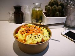 芒果三文鱼泼奇碗-okie dokie鱼酱泼奇(金鱼巷店)