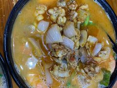 海鲜牛蛙面-台州老六海鲜面馆(上南总店)