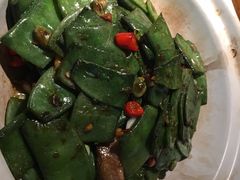 扁豆炒腊肉-洞庭土菜小炒馆(易发广场店)