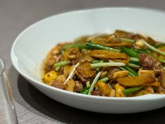黄蘑菇老姜炒仔鸡-荣府宴(南阳路店)