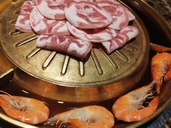 秘制黑猪五花-猪啊牛呀羊啊铜盘烤肉(正大广场店)