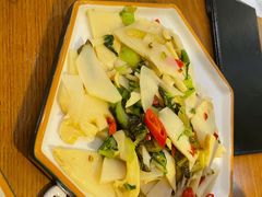 碧绿酸菜炒笋衣-小堂宴·老厦门码头小炒(厦大店)