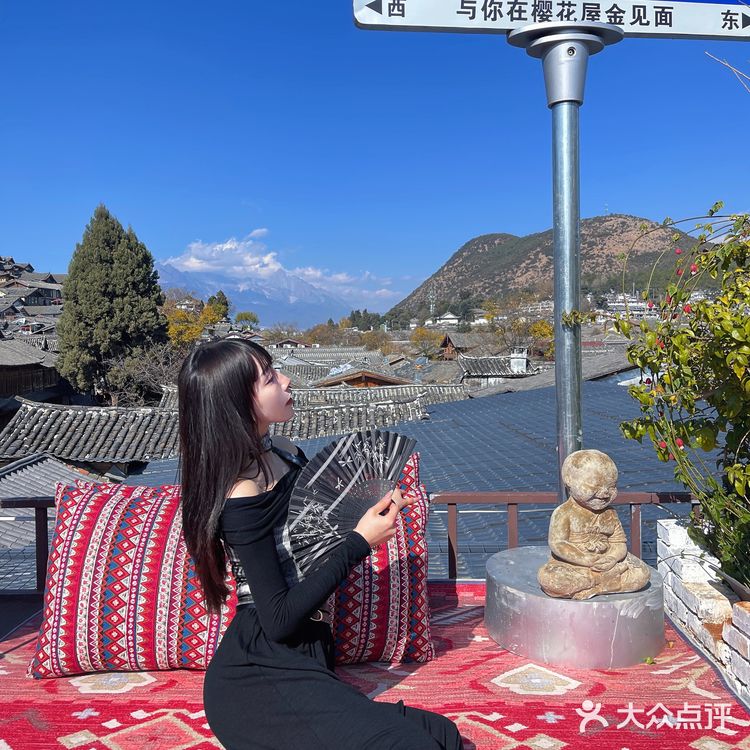 品菌菇汤🍄吃腊排骨 🦴看玉龙雪山风景🏔