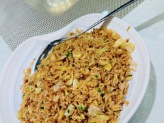 生菜牛肉粒炒饭-新加坡瑞珍•海河观景餐厅