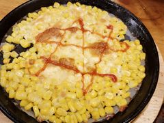 料理烤芝士玉米粒-老东镇啤酒屋海鲜加工·蒸汽海鲜·海鲜烧烤(台东店)