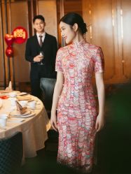 -禾米旗袍妈妈装礼服定制(嘉业国贸店)