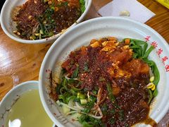 特色三合一-手擀菠菜面(西康路店)