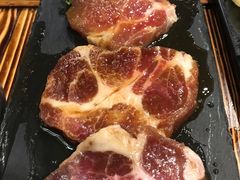 蜜汁猪梅肉-极简·炭火烤肉主题餐厅·龙虾烧烤·烤羊排(宝龙店)