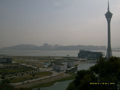 小堂遠眺旅游塔-主教山小堂