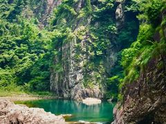 -楠溪江石桅岩