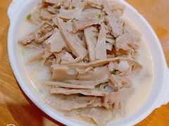 鸡汁虾仁笋干-姑苏-老盛兴菜馆