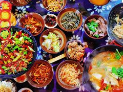 干锅牛肉丝-张关合渣(航空大道店)