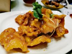 黄桃锅包肉-金百万烤鸭店(马甸店)
