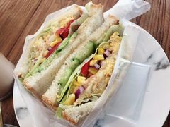 蟹柳滑蛋三文治-MIMO CAFE(沙头角店)