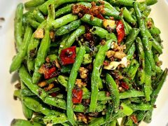 干煸芽菜豆角-横琴湖畔美食