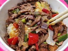 牛肉腰花二合一豆皮-周记热干面豆皮大王(桃花东街店)