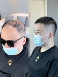 -型男帮男士假发补发·佩戴式发型