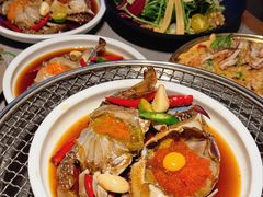 -草家酱蟹炭火烤肉店(珲春南路一店)