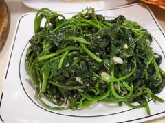 蒜蓉炒番薯叶-老字号蛇口德记烧腊饭店·海鲜加工