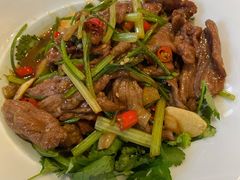 小炒黄牛肉-福海居烤鸭店(鸟巢店)