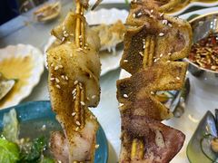 烤鱿鱼-覃记海鲜美食餐厅